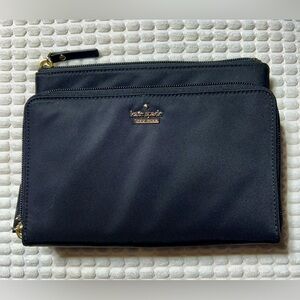 Kate Spade Black Jewelry Organizer and Travel Pouch